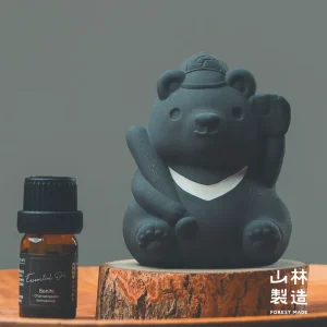 【一起挺中華隊】TAIWAN熊棒－台灣黑熊竹炭擴香石禮盒／林業署花蓮分署 x 中華棒協：圖片 4